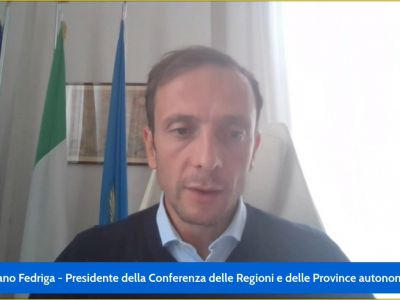 Destinazione Export: Foto intervento Presidente Fedriga - 20.10.2021